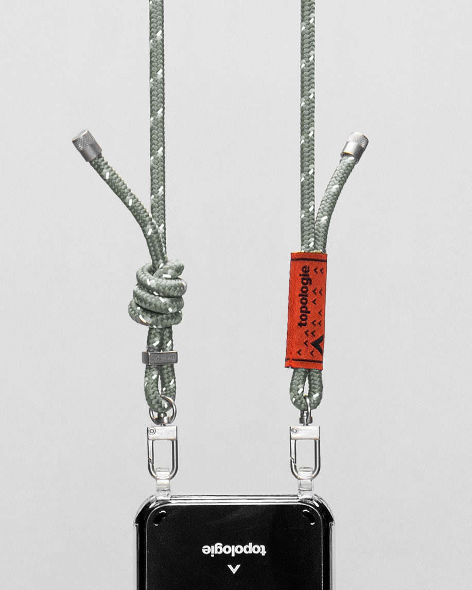 Verdon Phone Case / Clear / 6.0mm Sage Reflective