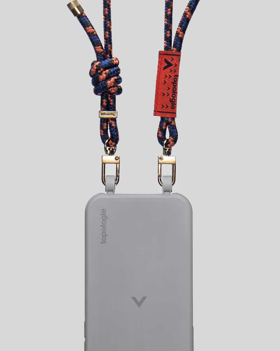 Dolomites Phone Case / Slate / 6.0mm Navy Orange