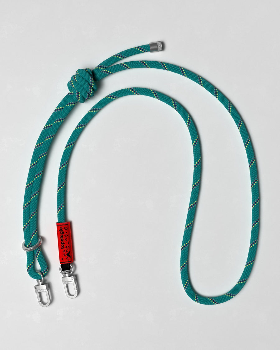 8.0mm Rope / Teal Blue Reflective