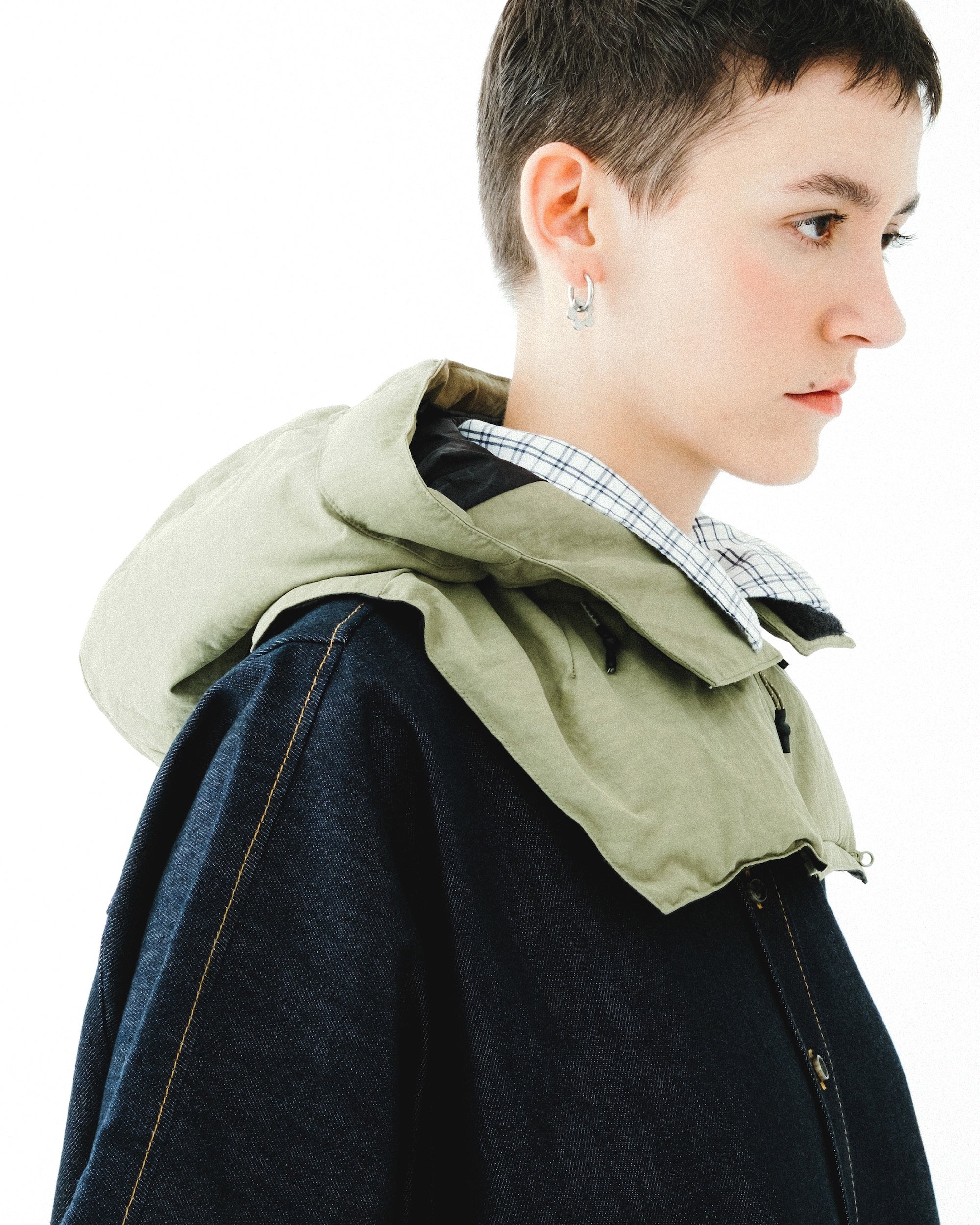 Insulated Hood / Marine Blue