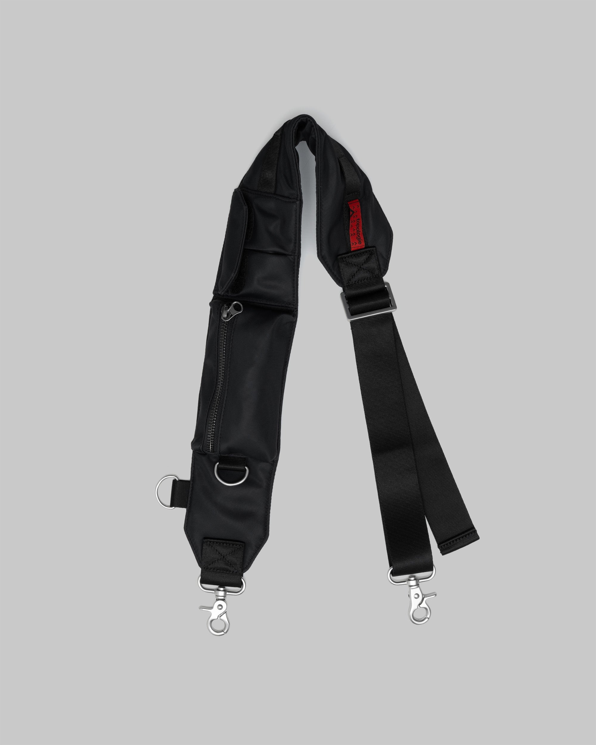 Topologie ボンバーストラップ Bomber Strap 黒 black Bomber Strap – Topologie INTL