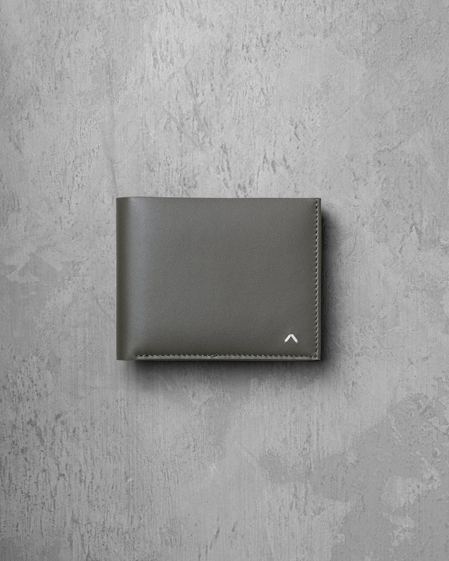 Slim Coin Wallet Plus Grey