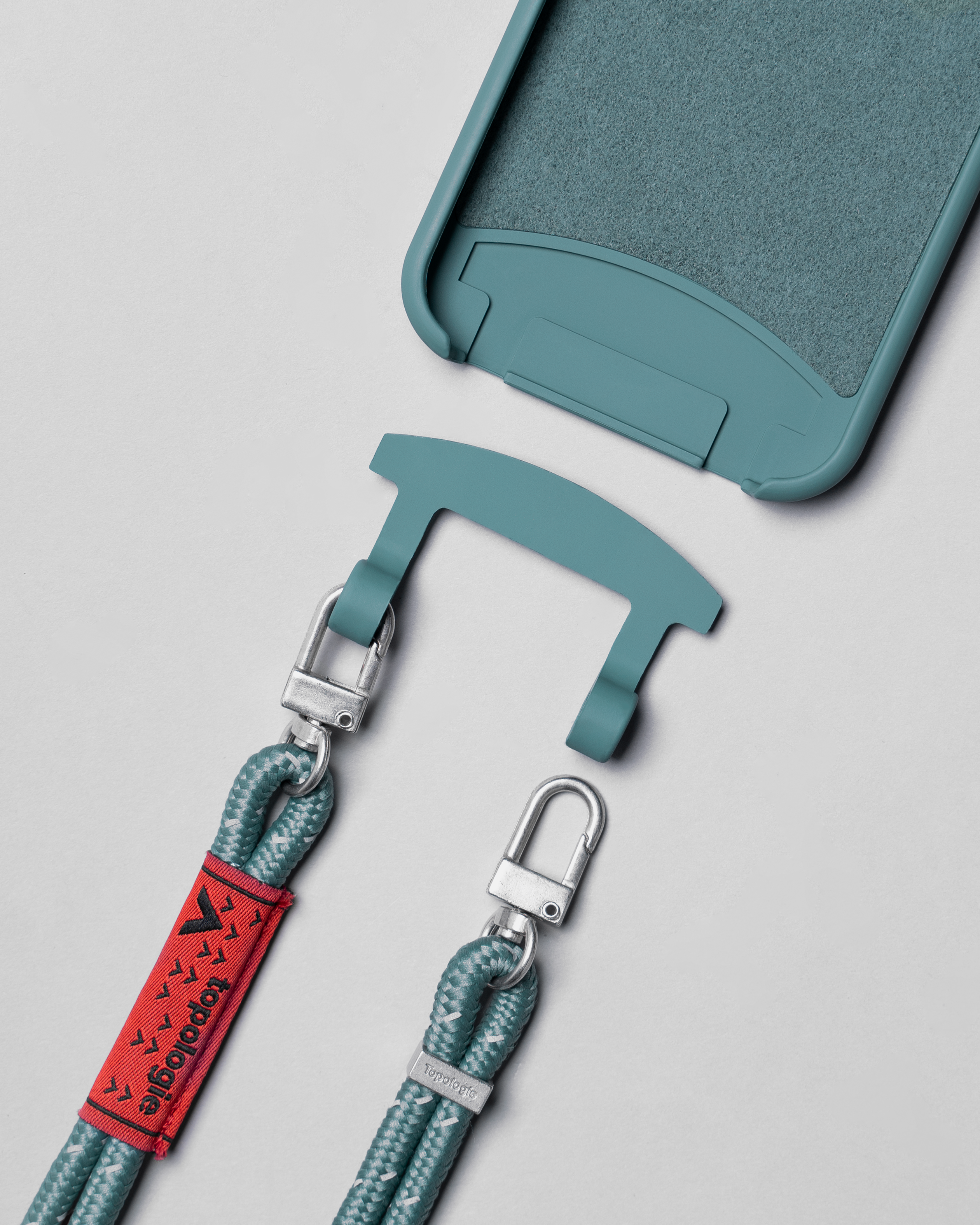 Dolomites Phone Case / Teal / 6.0mm Teal Reflective