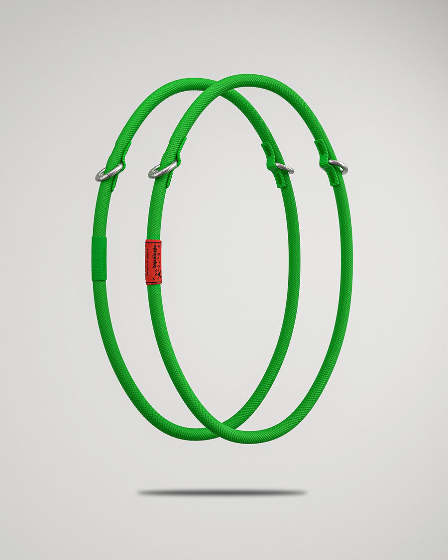 10mm Rope Loop Green Solid