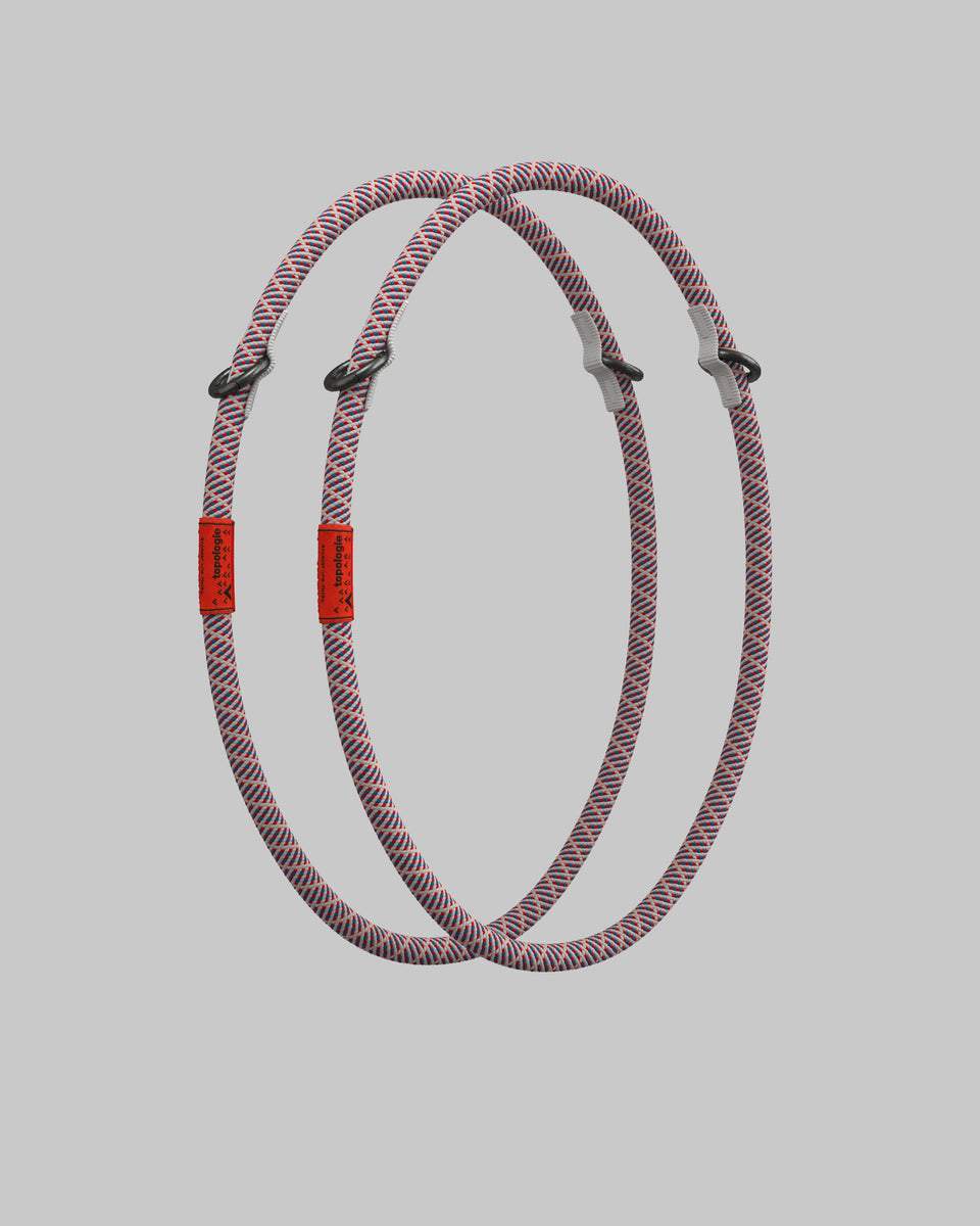 10mm Rope Loop / Red / White / Blue Lattice – Topologie INTL