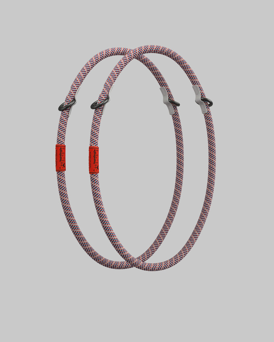 10mm Rope Loop / Red / White / Blue Lattice