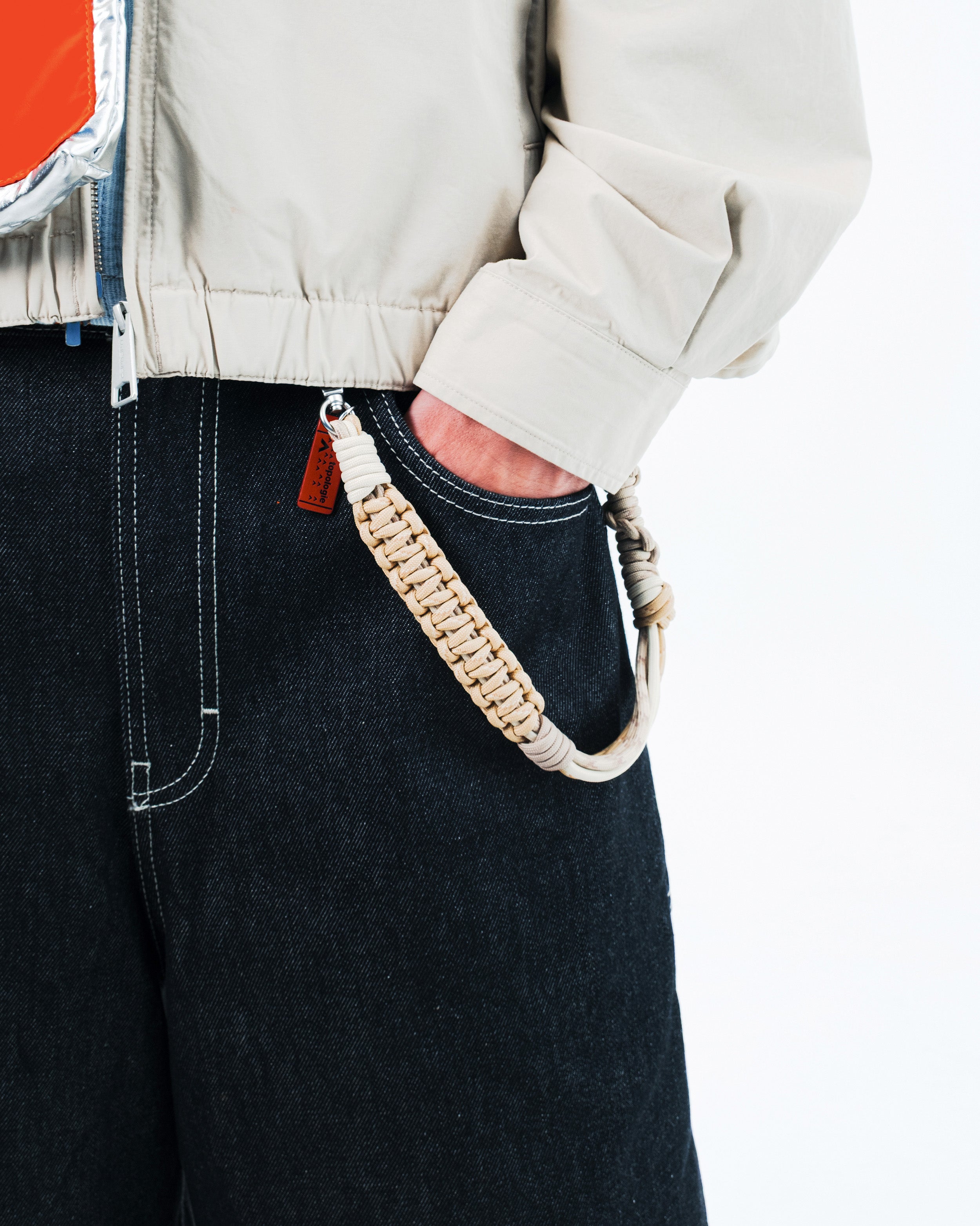 【未使用】Topologie Macrame Wrist Strap Macrame Wrist Strap – Topologie INTL