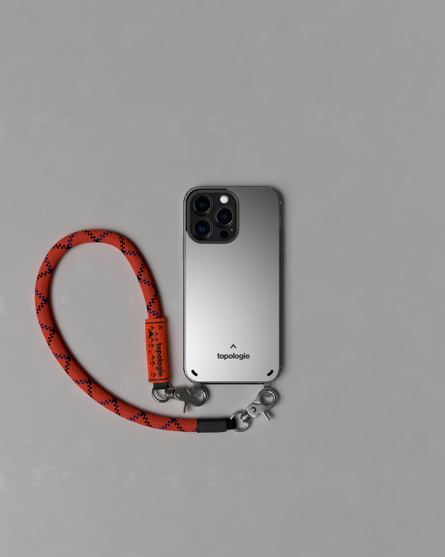 Verdon Phone Case / Dark Mirror / 10mm Wrist Strap Oxide Helix