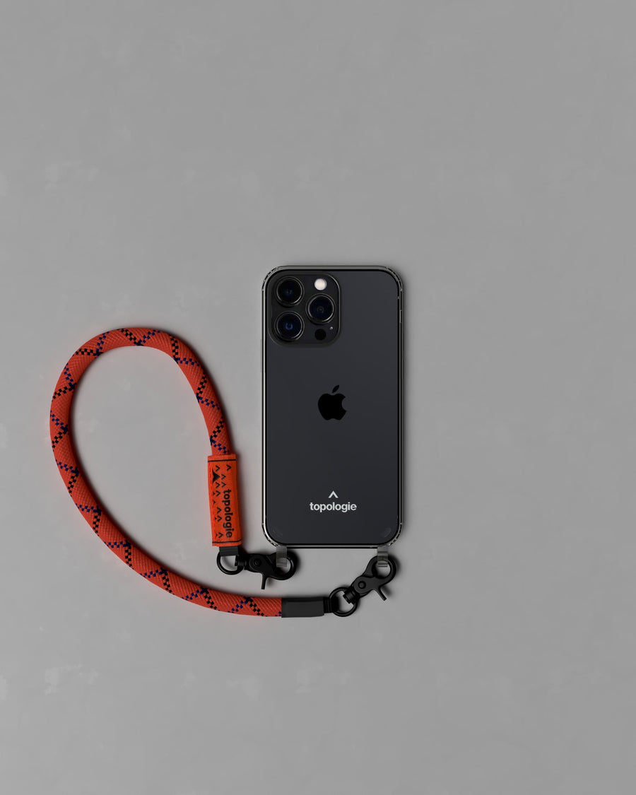 Verdon Phone Case / Clear / 10mm Wrist Strap Oxide Helix