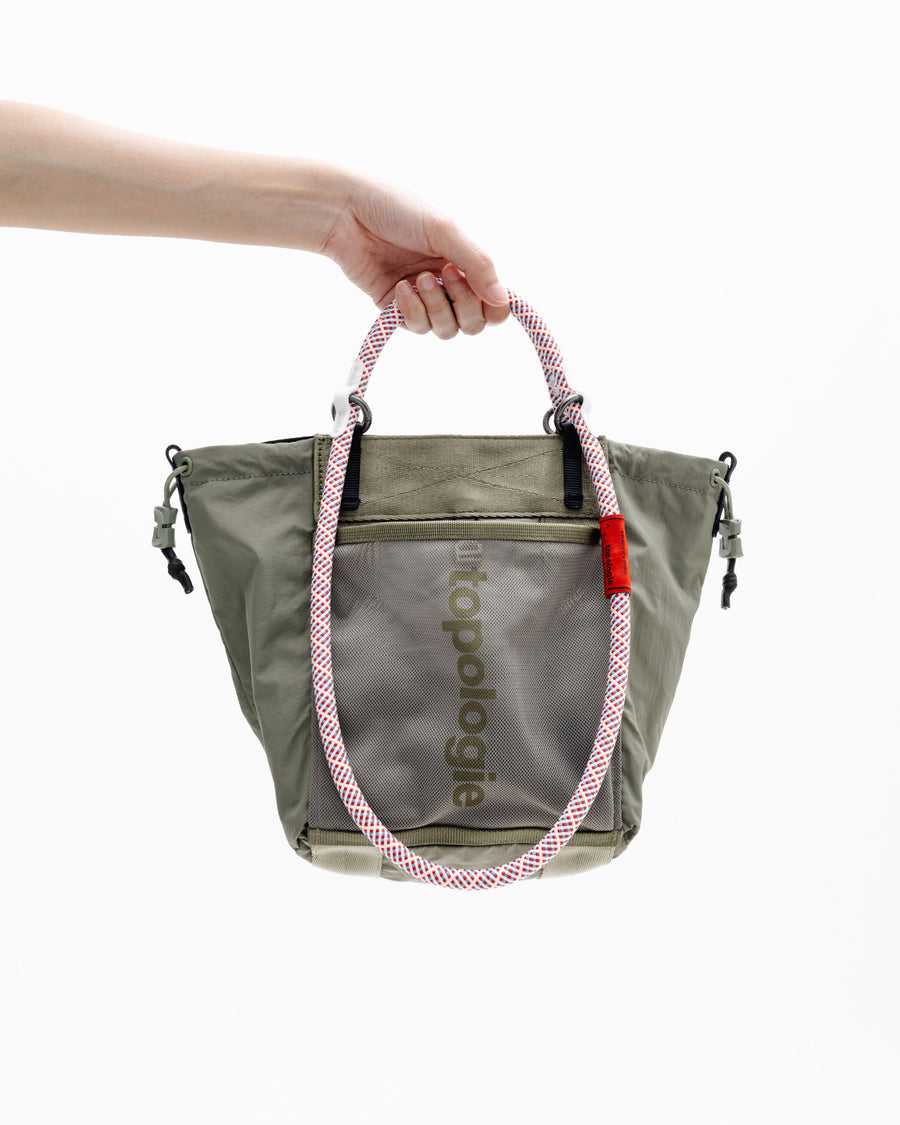 Summit Tote Small / Marshmallow / 10mm Rope Loop / Coffee Melange