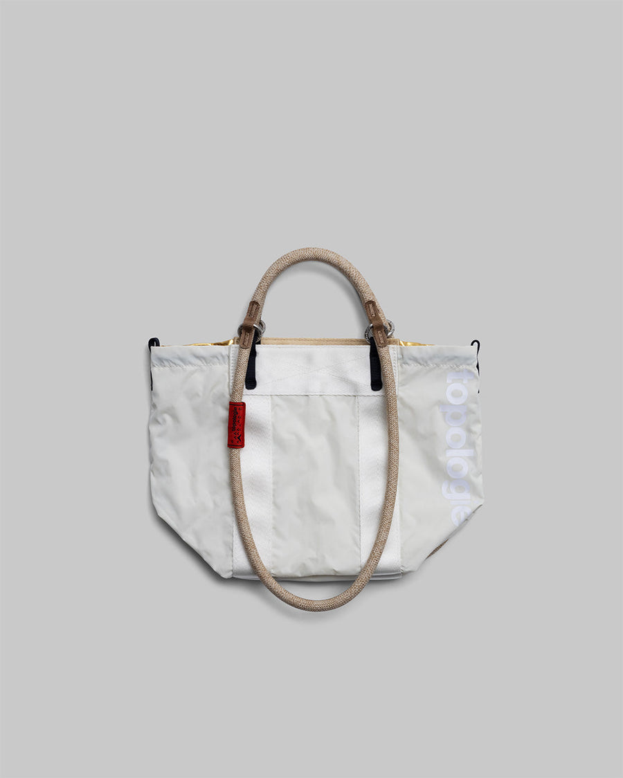 Summit Tote Small / Marshmallow / 10mm Rope Loop / Coffee Melange