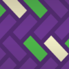 Purple Patterned