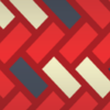 Red Patterned