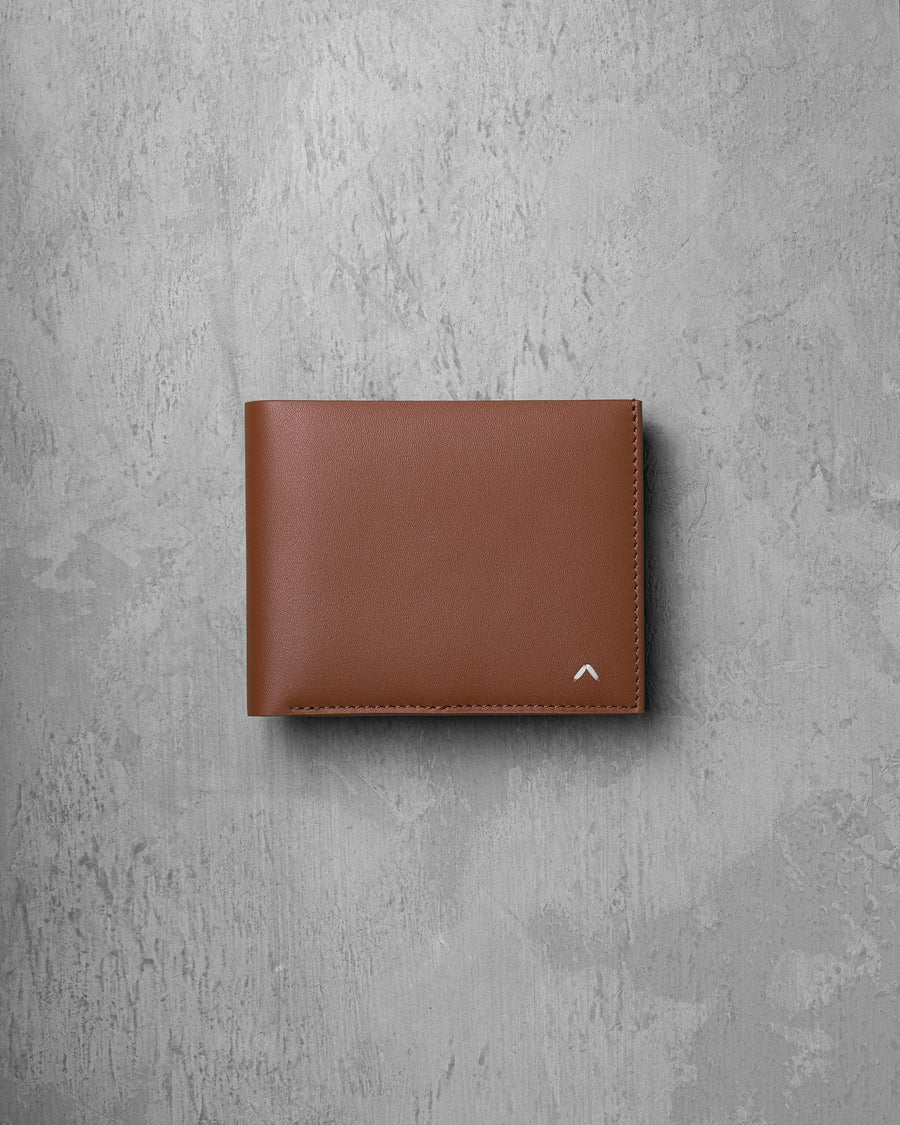 Slim Coin Wallet Plus Brown