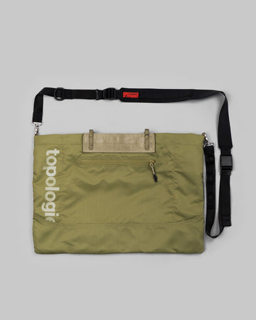 Utility Messenger / Olive / Utility Sling Wide Black