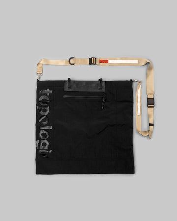 Utility Tote / Black / Utility Sling Wide Khaki