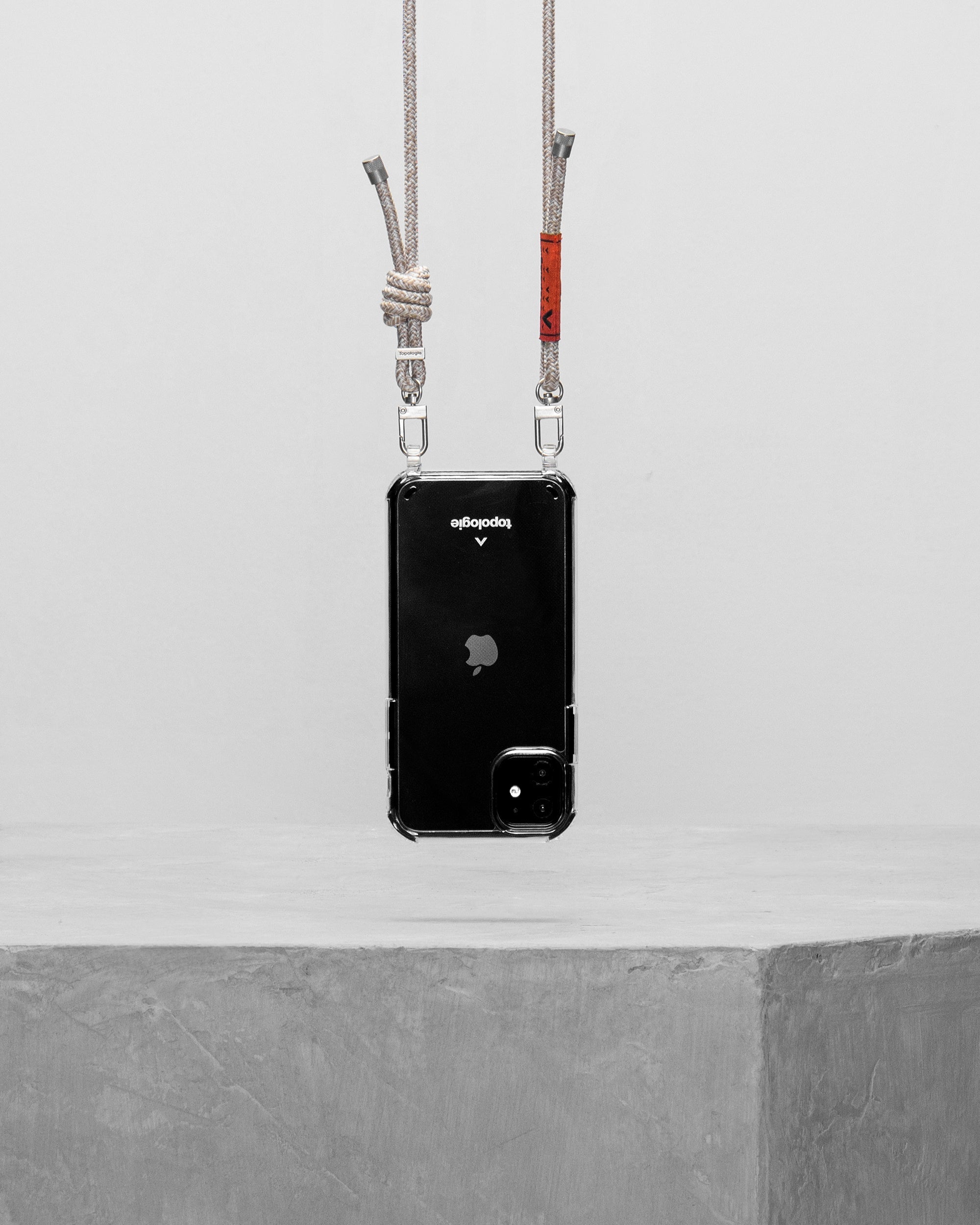 Verdon Phone Case / Clear / 6.0mm Beige Melange