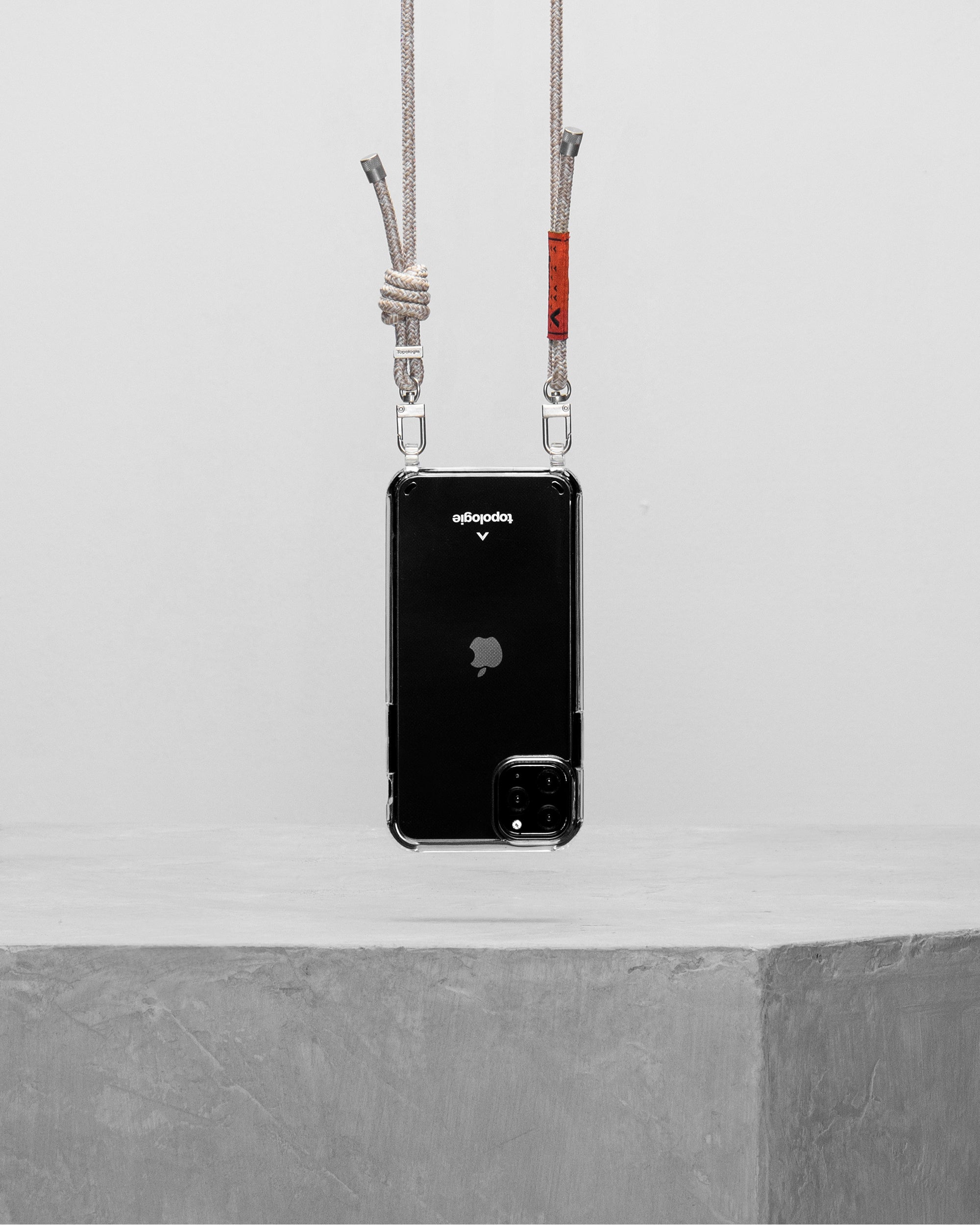 Verdon Phone Case / Clear / 6.0mm Beige Melange