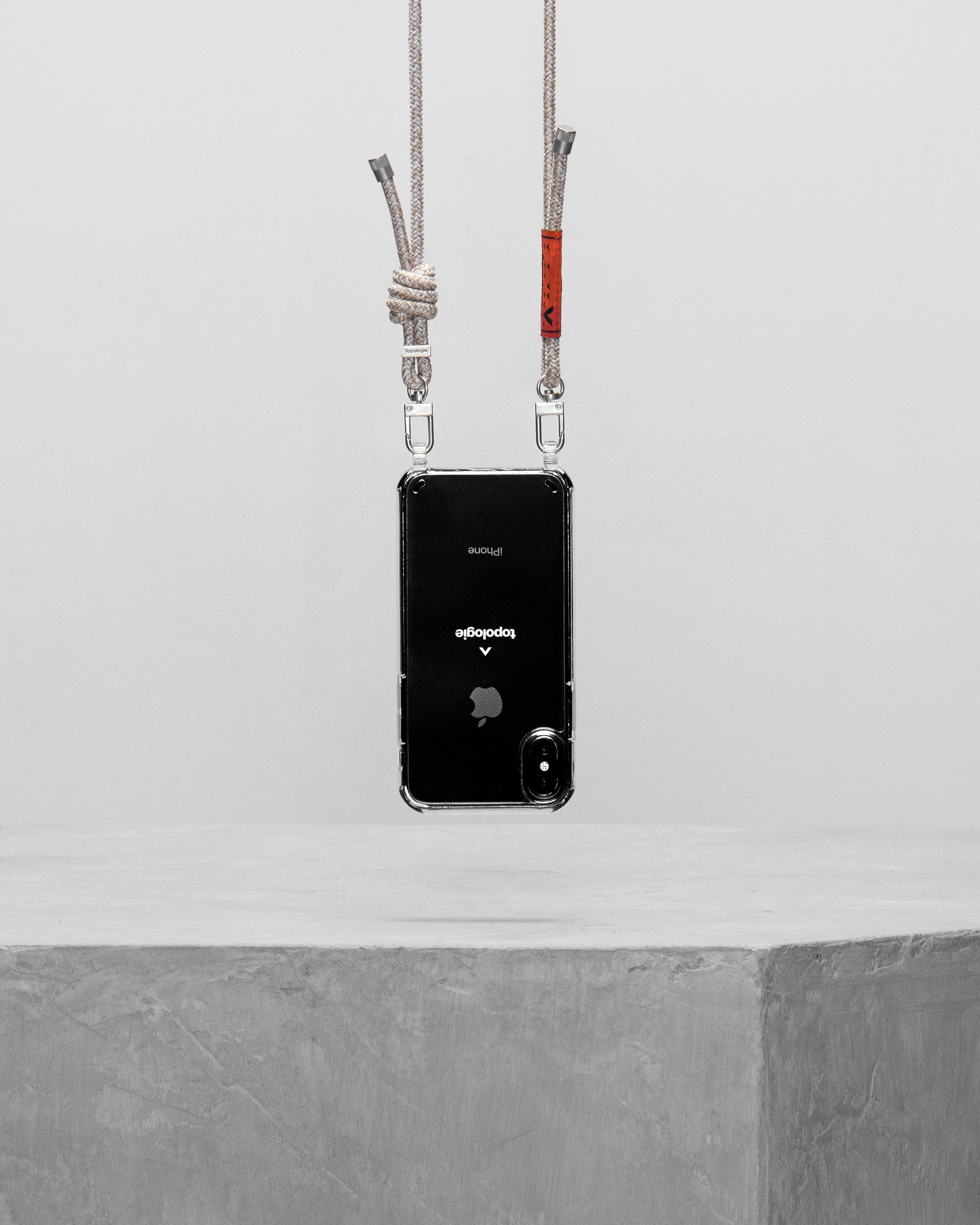 Verdon Phone Case / Clear / 6.0mm Beige Melange