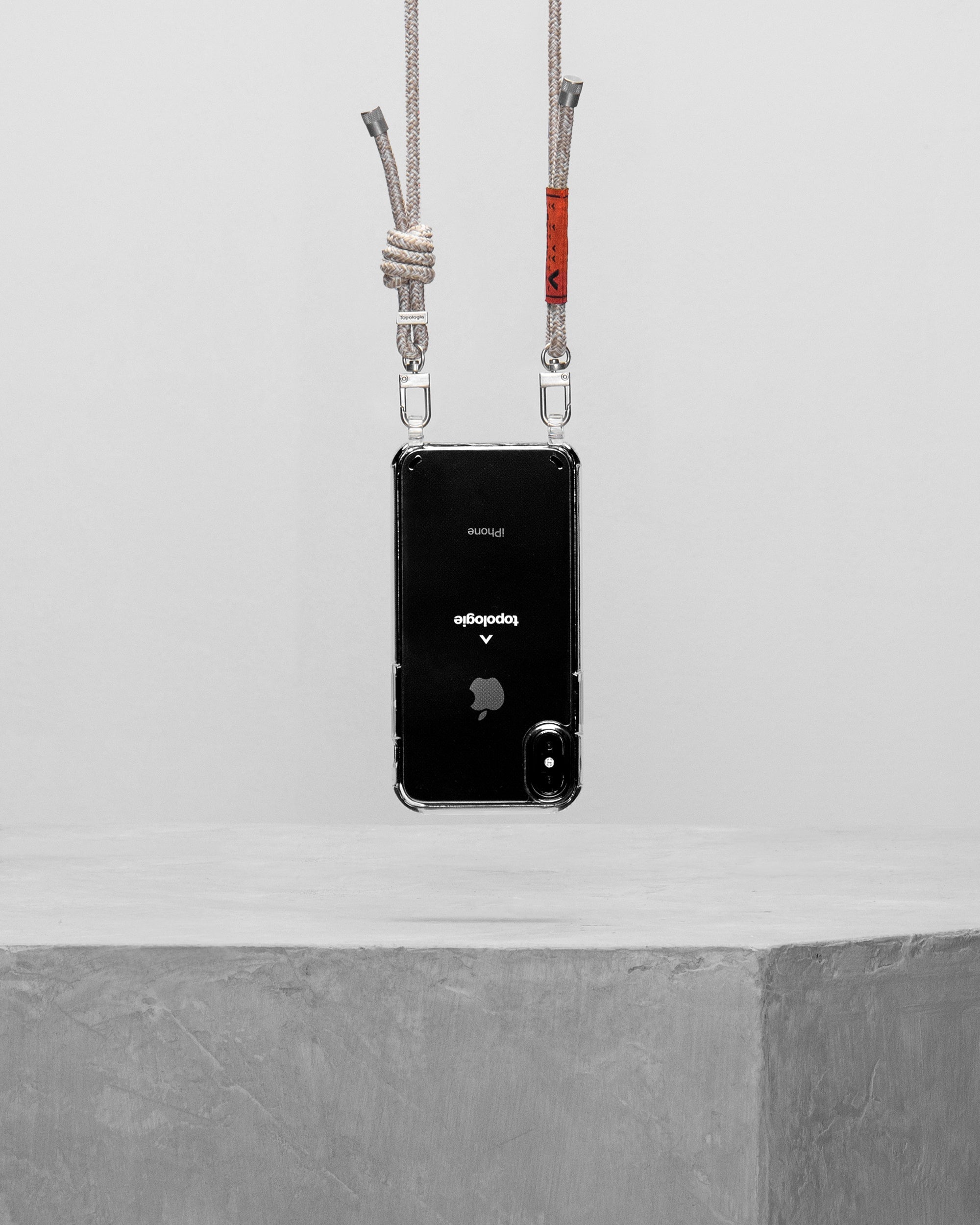 Verdon Phone Case / Clear / 6.0mm Beige Melange