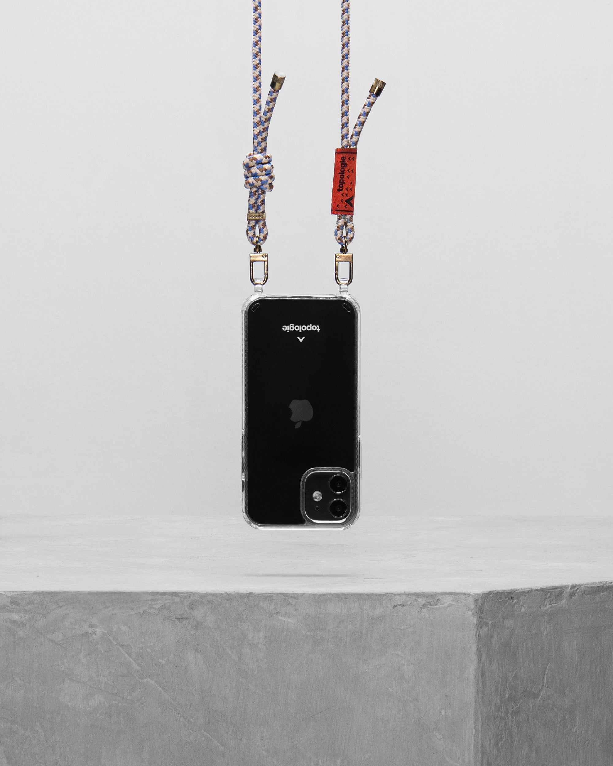 Verdon Phone Case / Clear / 6.0mm Beige Purple