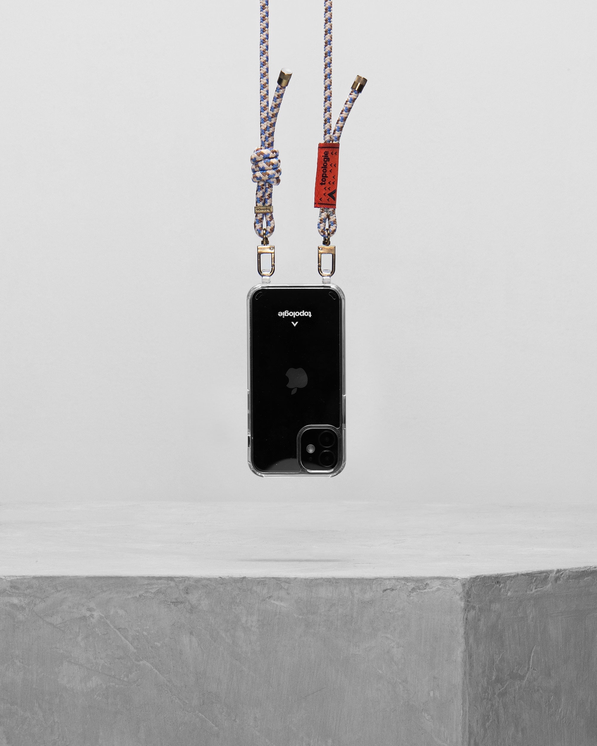 Verdon Phone Case / Clear / 6.0mm Beige Purple