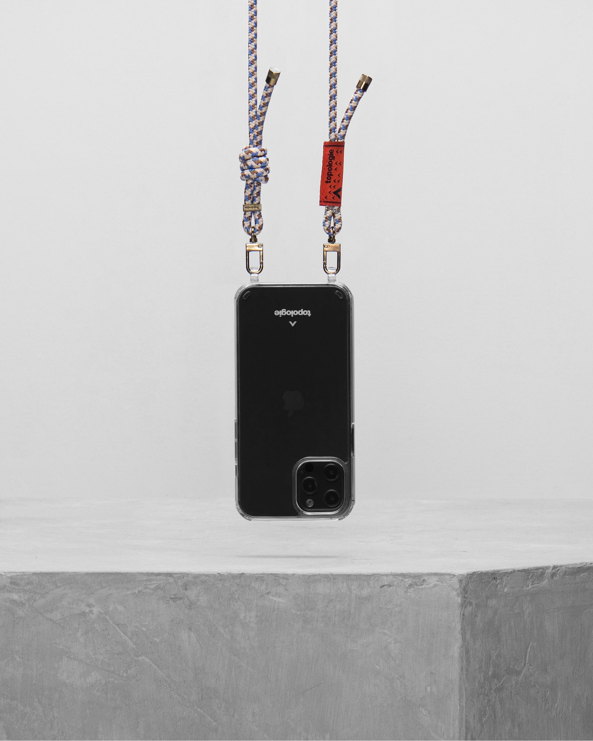 Verdon Phone Case / Clear / 6.0mm Beige Purple