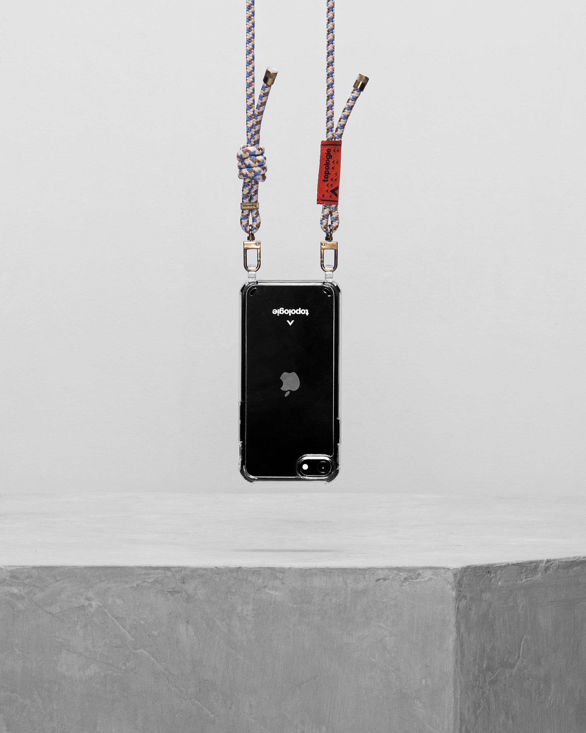 Verdon Phone Case / Clear / 6.0mm Beige Purple