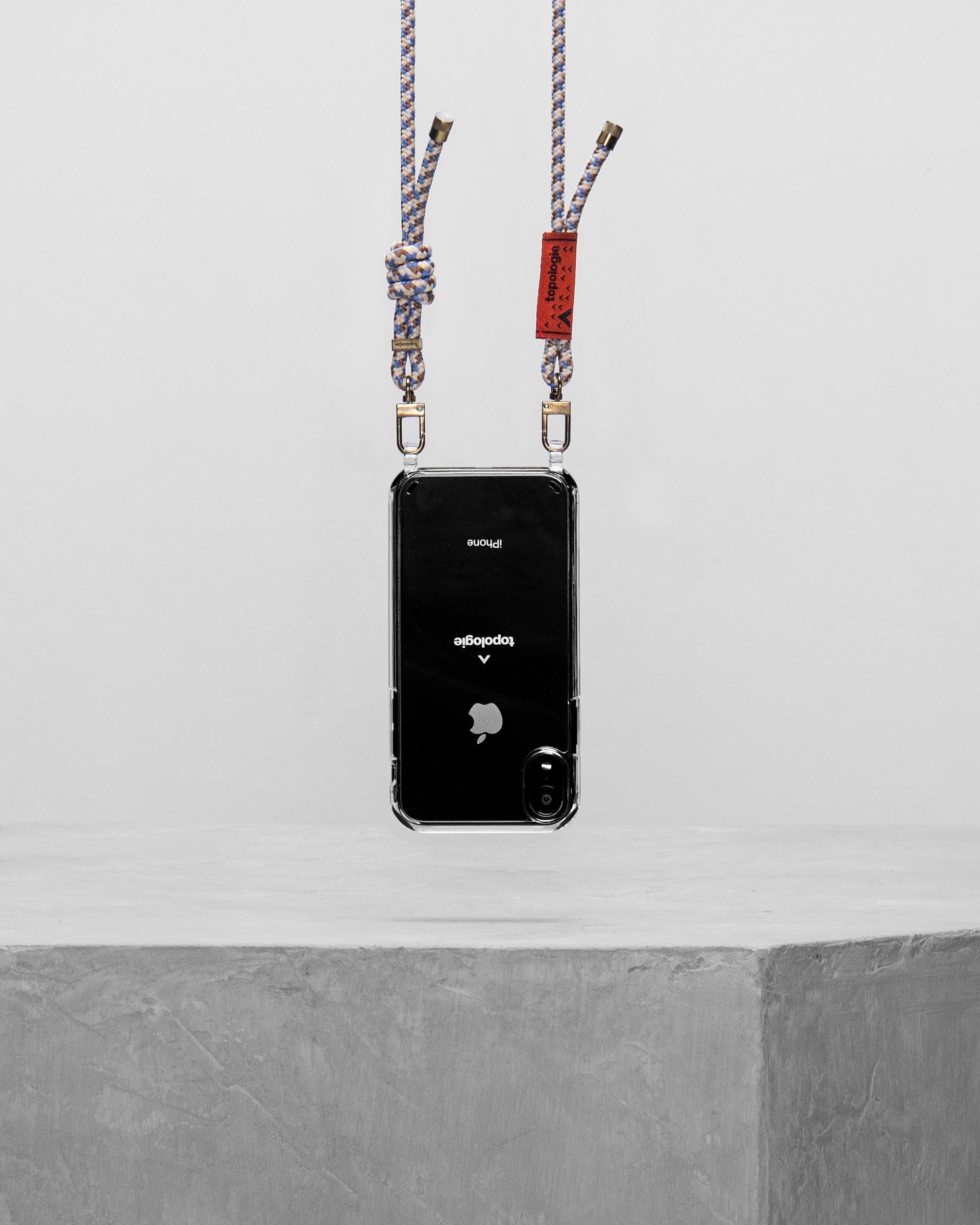 Verdon Phone Case / Clear / 6.0mm Beige Purple