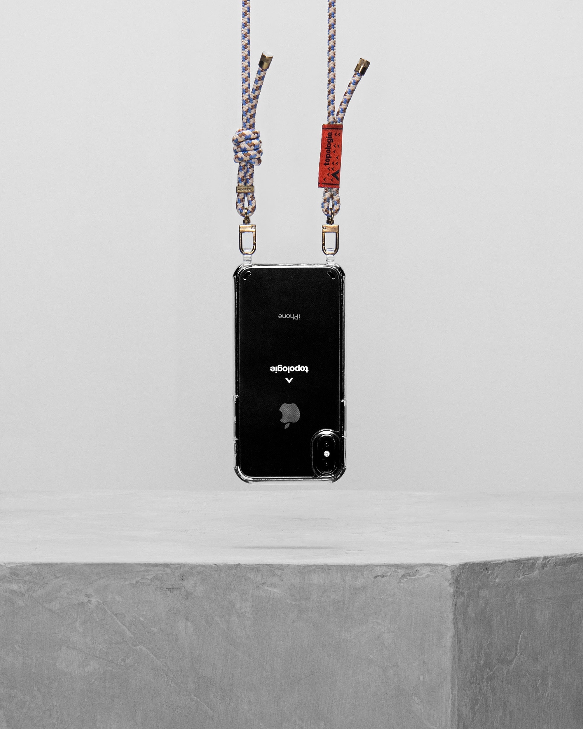 Verdon Phone Case / Clear / 6.0mm Beige Purple