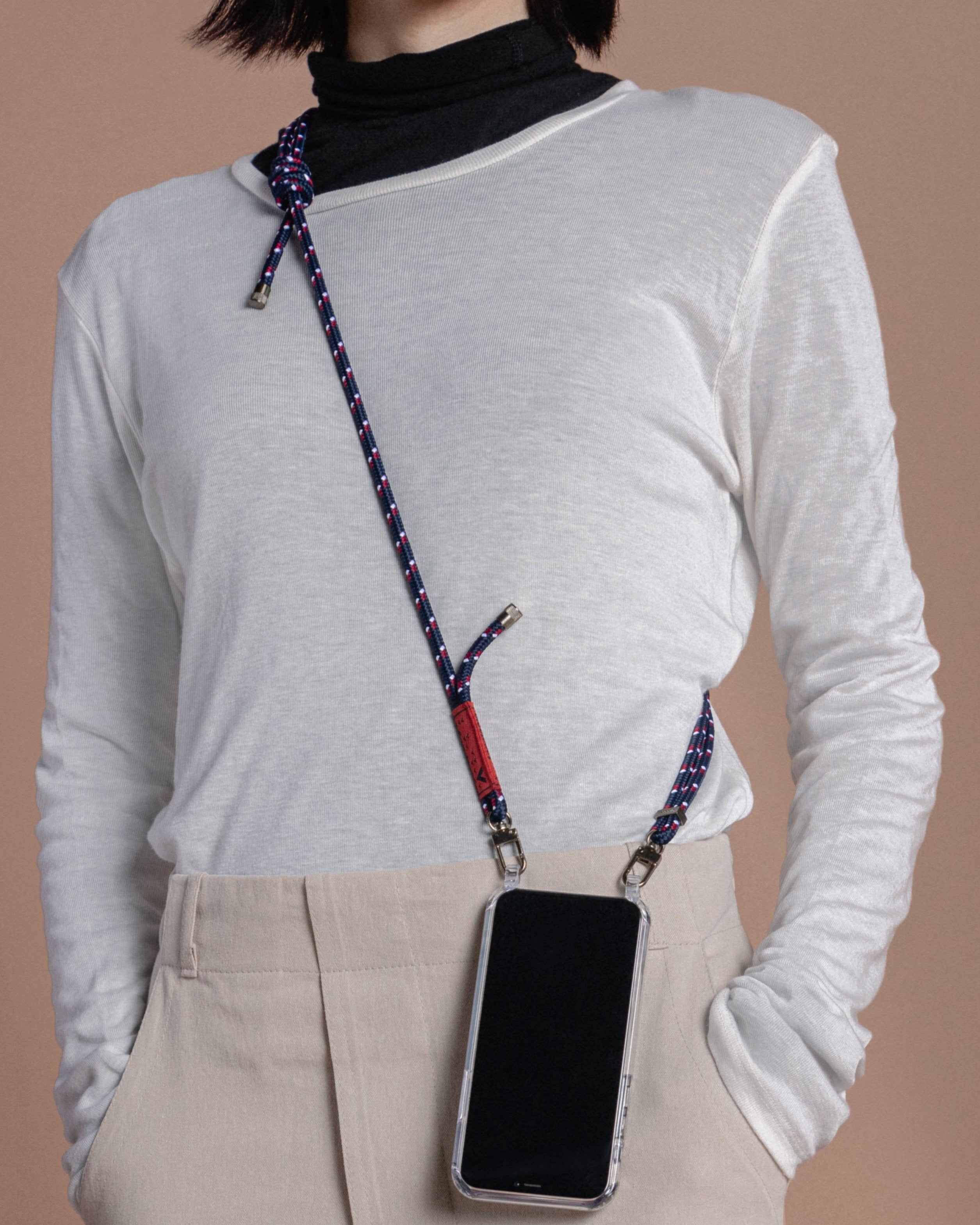 6.0mm Rope / Navy Patterned