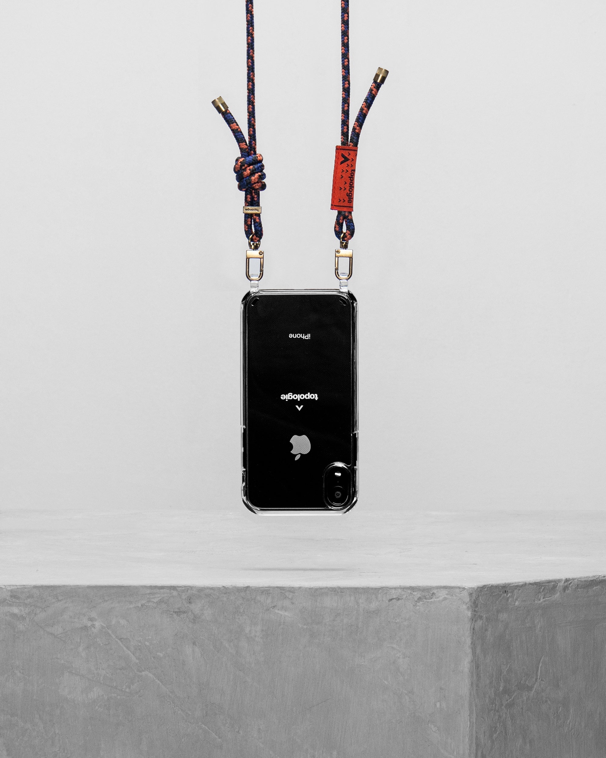 Verdon Phone Case / Clear / 6.0mm Navy Orange