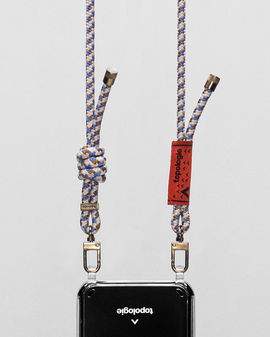 Verdon Phone Case / Clear / 6.0mm Beige Purple