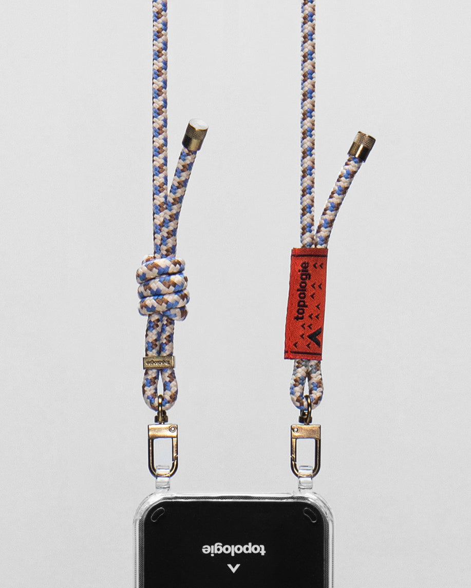 Verdon Phone Case / Clear / 6.0mm Beige Purple