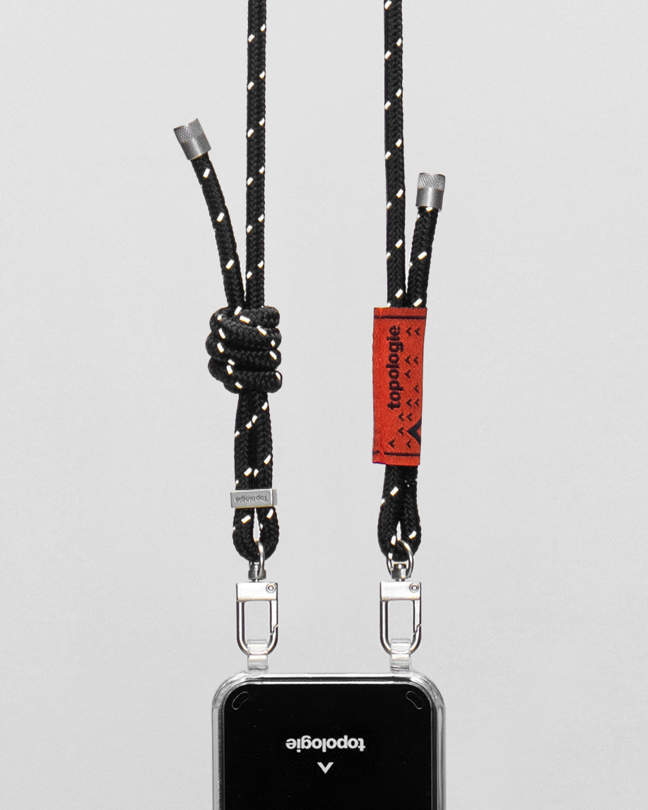 Verdon Phone Case / Clear / 6.0mm Black Reflective