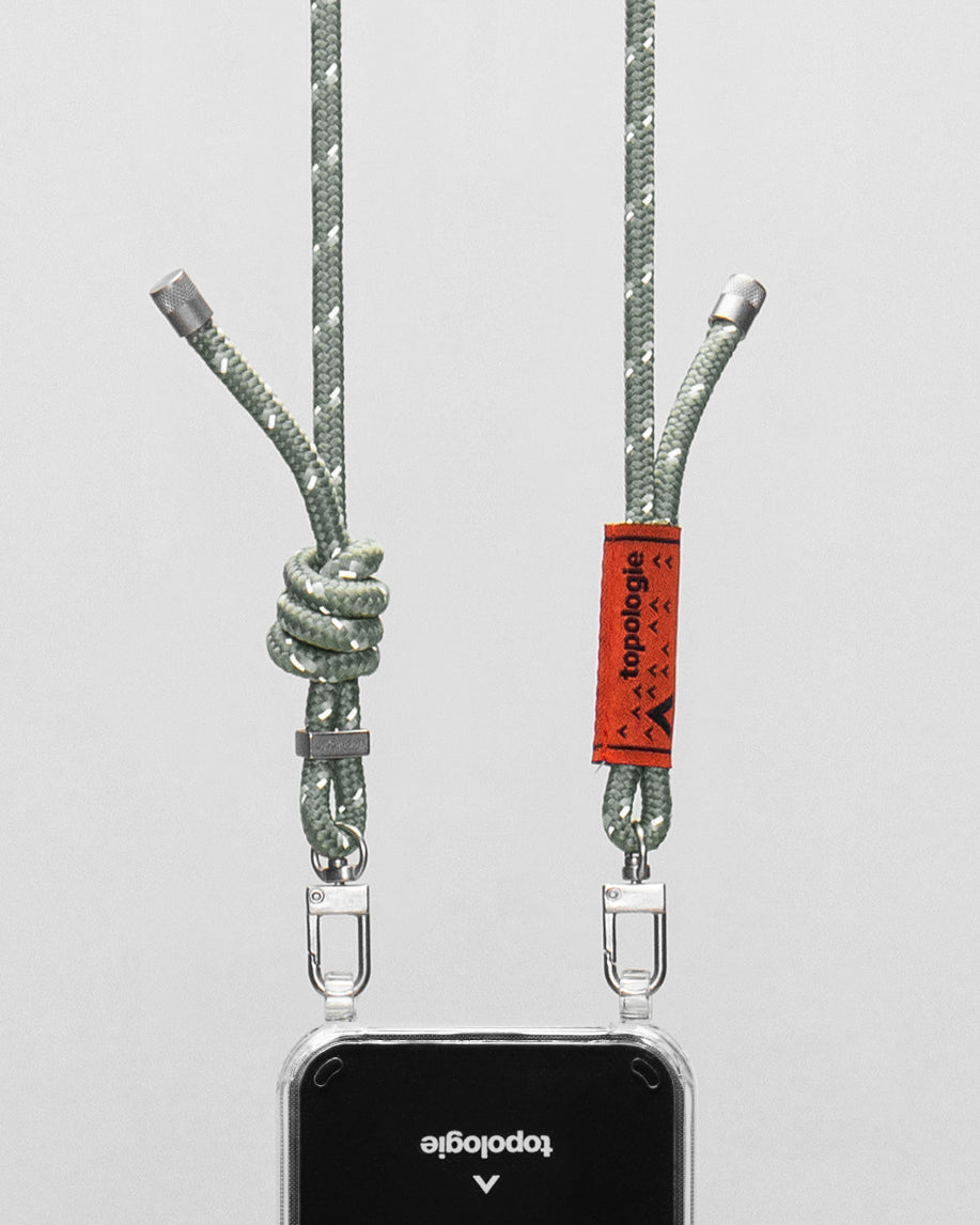 Verdon Phone Case / Clear / 6.0mm Sage Reflective