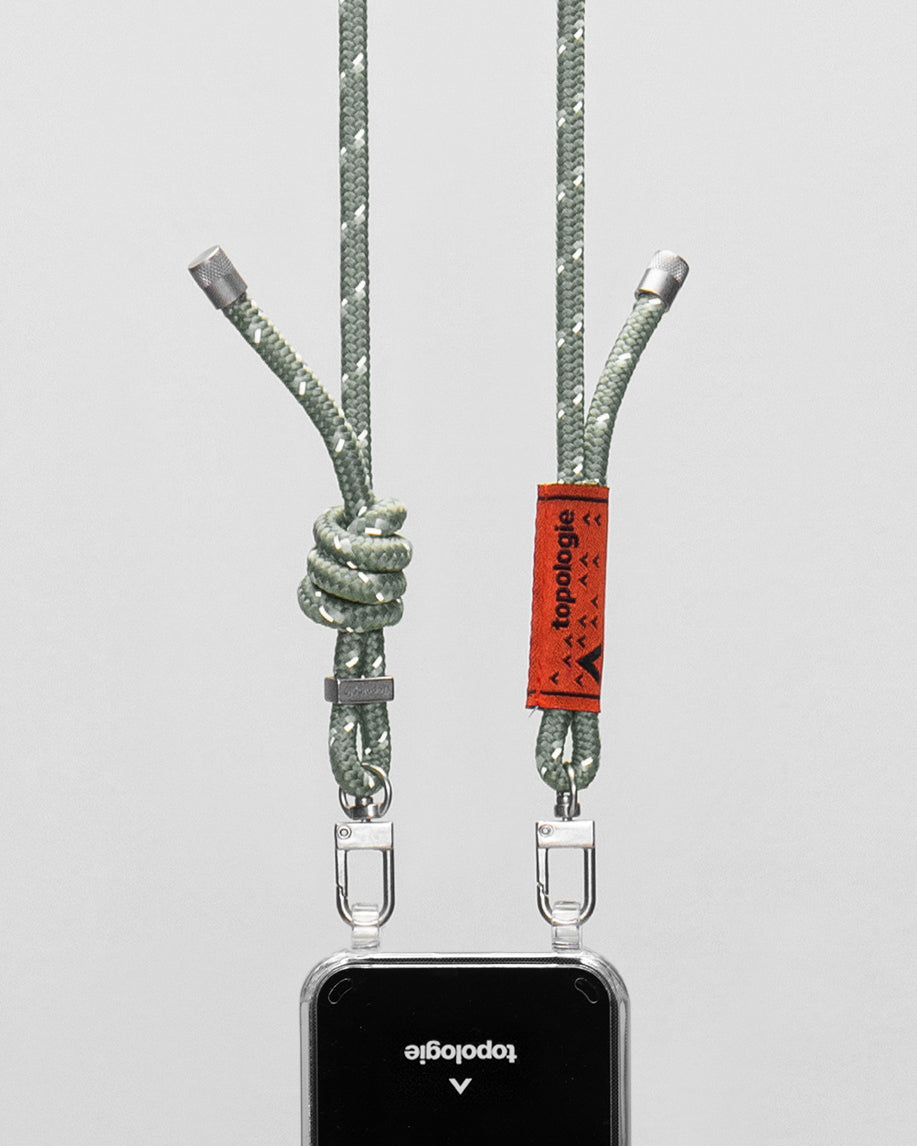 Verdon Phone Case / Clear / 6.0mm Sage Reflective