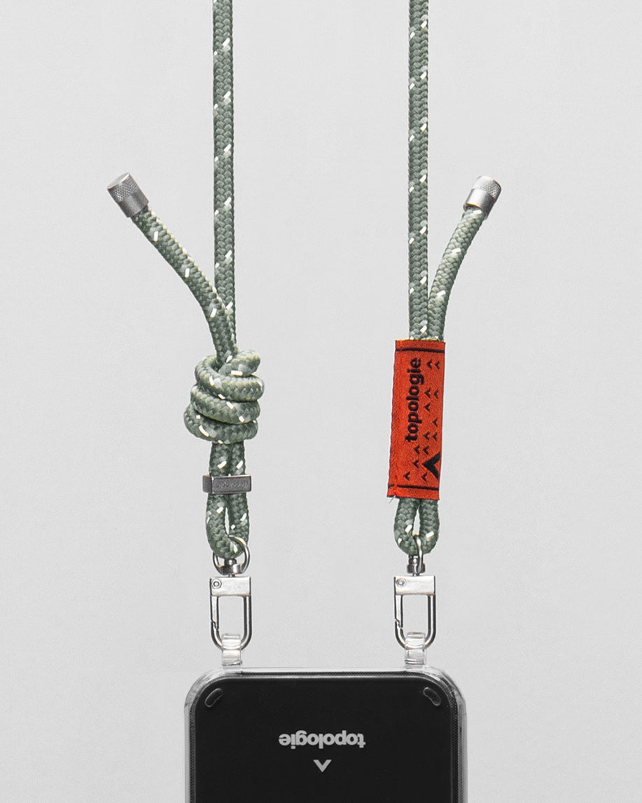 Verdon Phone Case / Clear / 6.0mm Sage Reflective