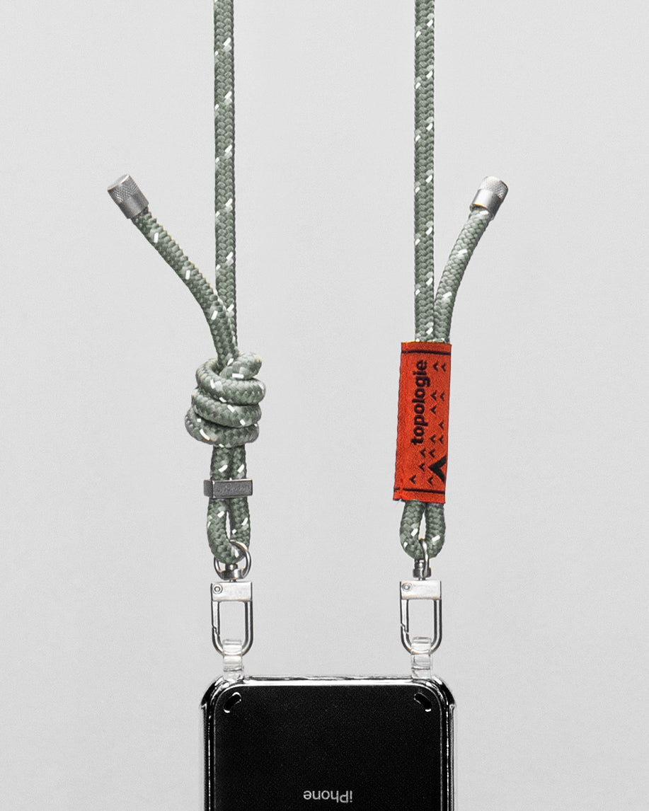 Verdon Phone Case / Clear / 6.0mm Sage Reflective