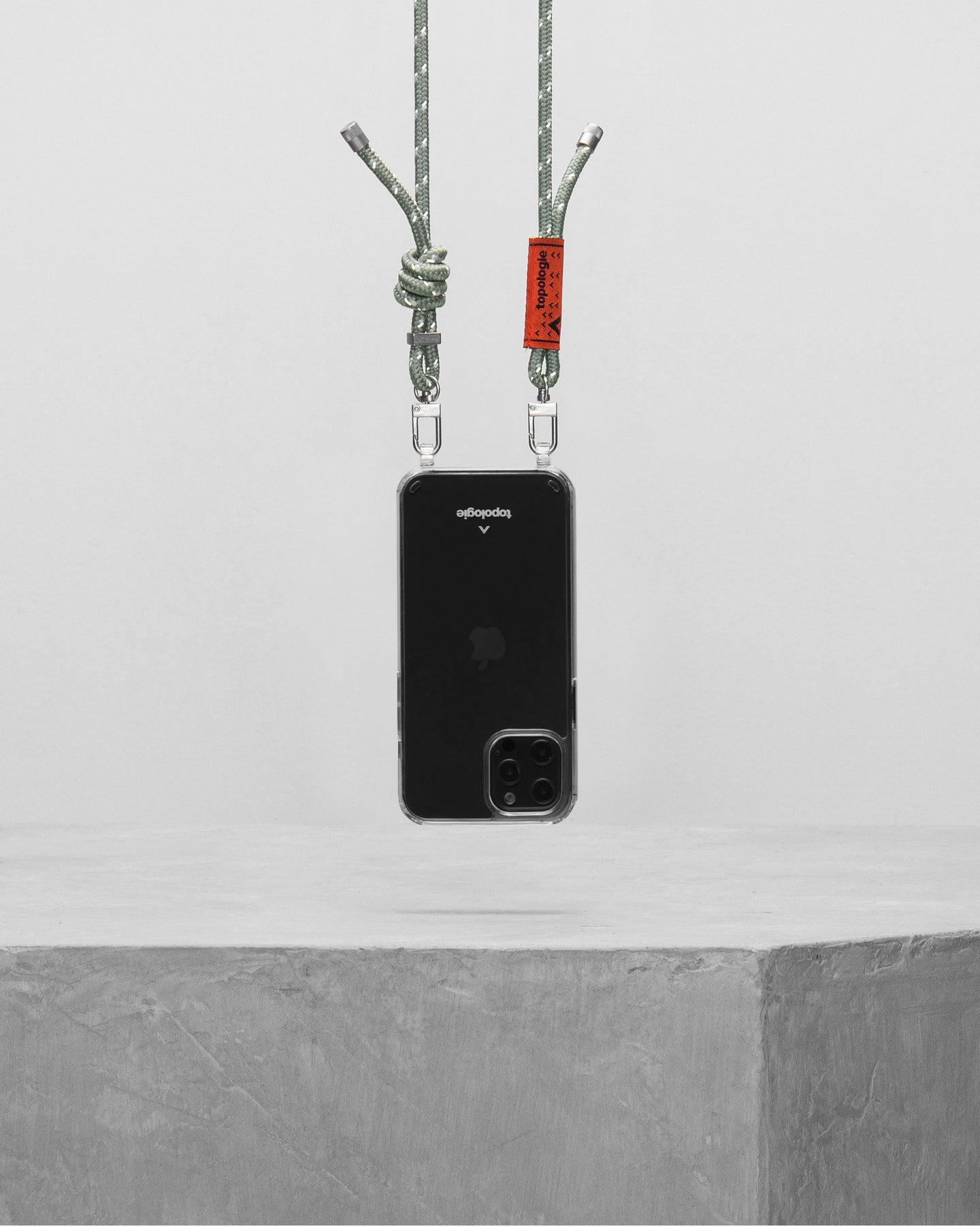 Verdon Phone Case / Clear / 6.0mm Sage Reflective