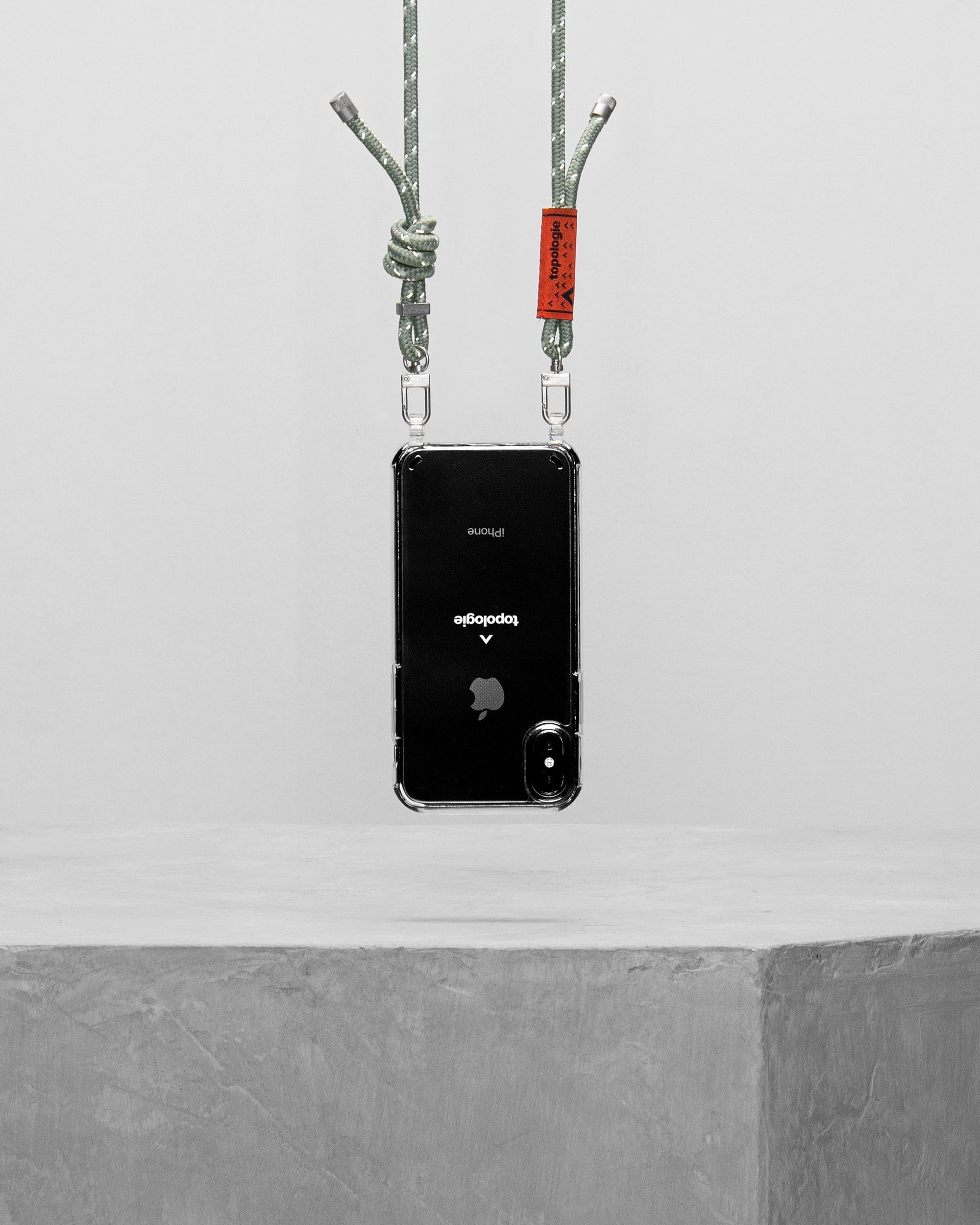 Verdon Phone Case / Clear / 6.0mm Sage Reflective