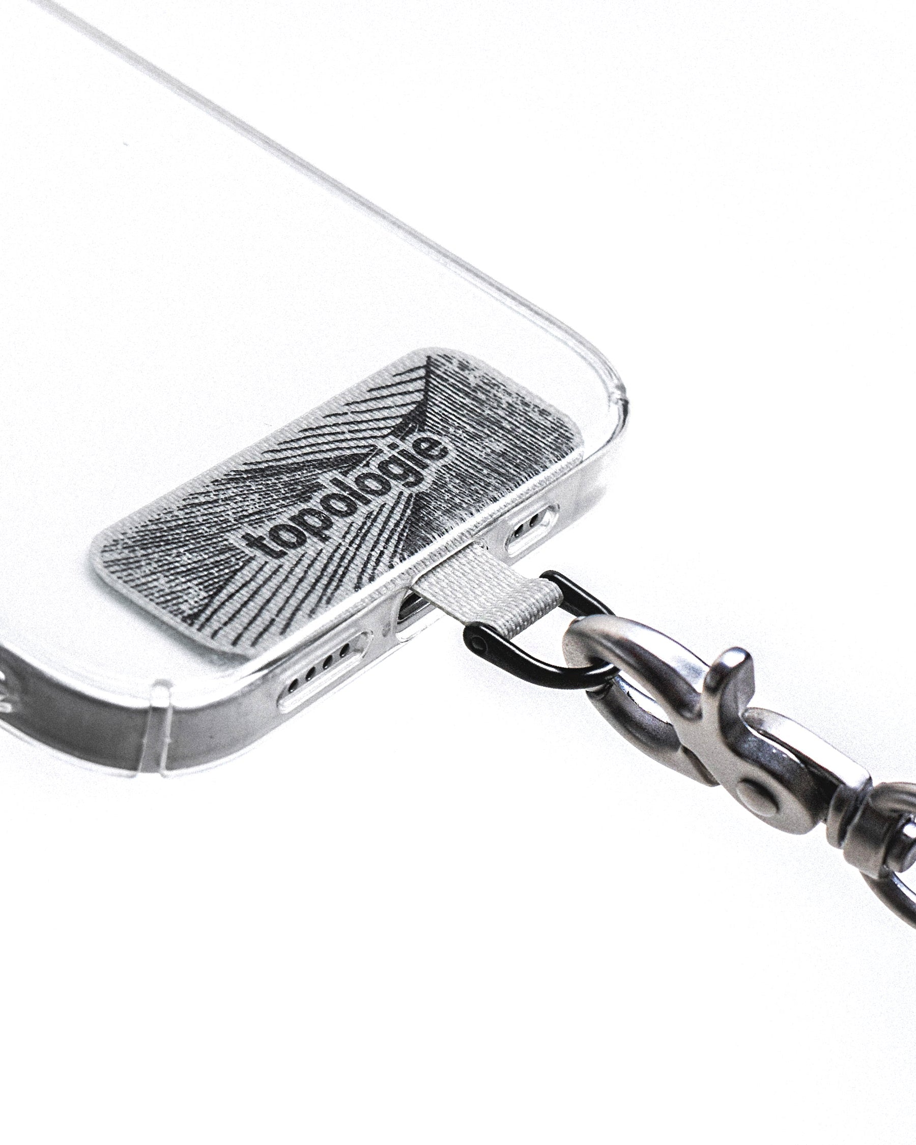 8.0mm Rope / Sage Patterned + Phone Strap Adapter