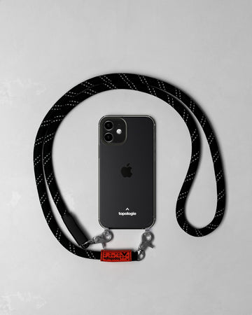 Verdon Phone Case / Clear / 10mm Black Reflective