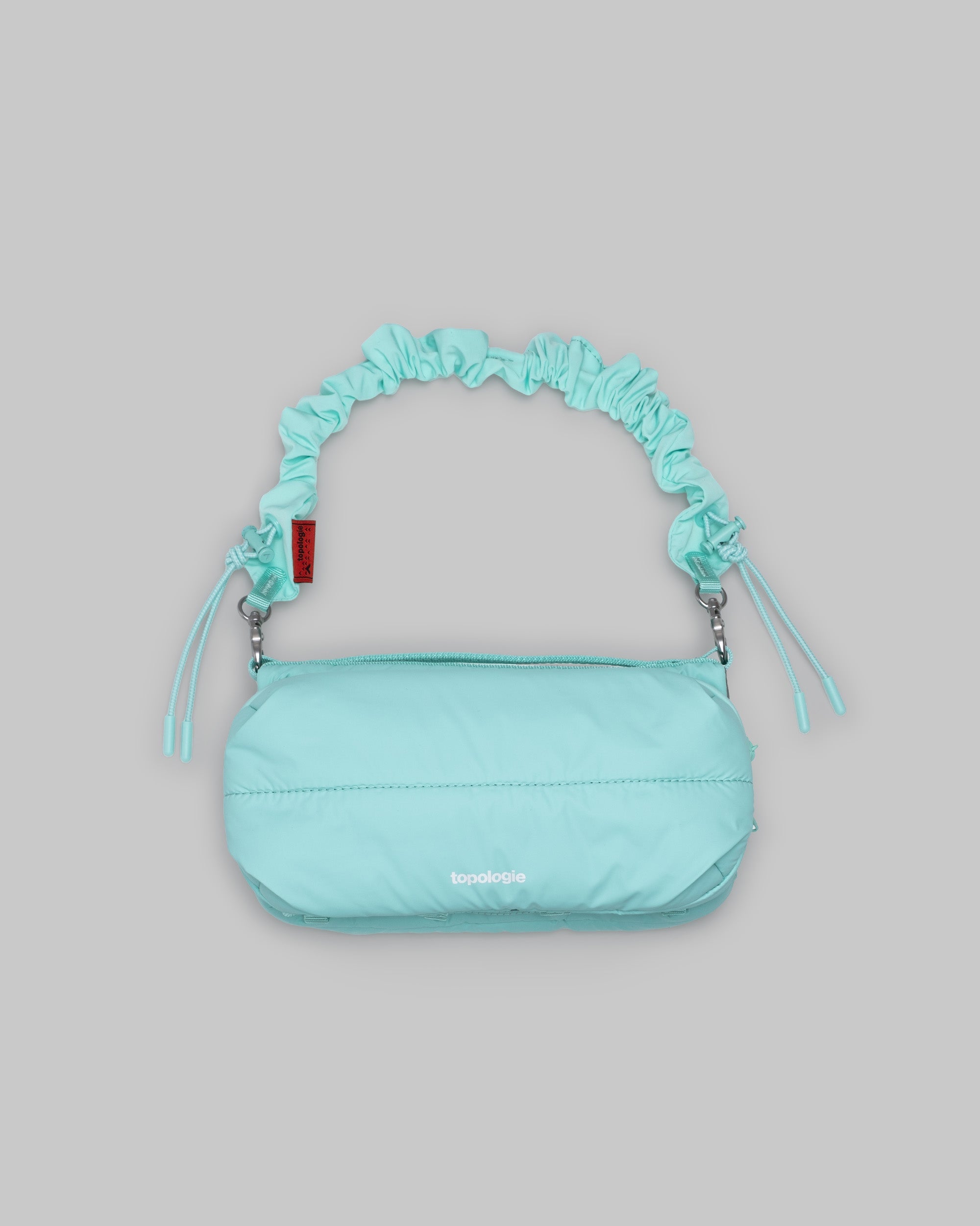 Bottle Sacoche Medium / Mint / Puffer / Bungee Wrist Strap / Mint / Tech Sateen