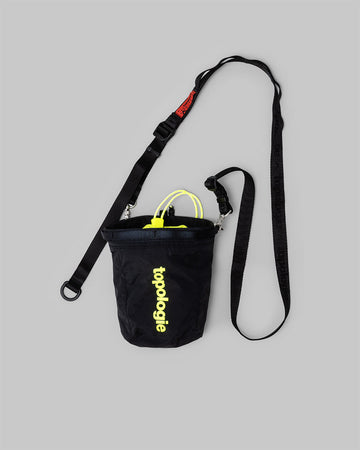 Chalk Bag / Black / Neon Yellow (Papery) / Utility Sling / Black