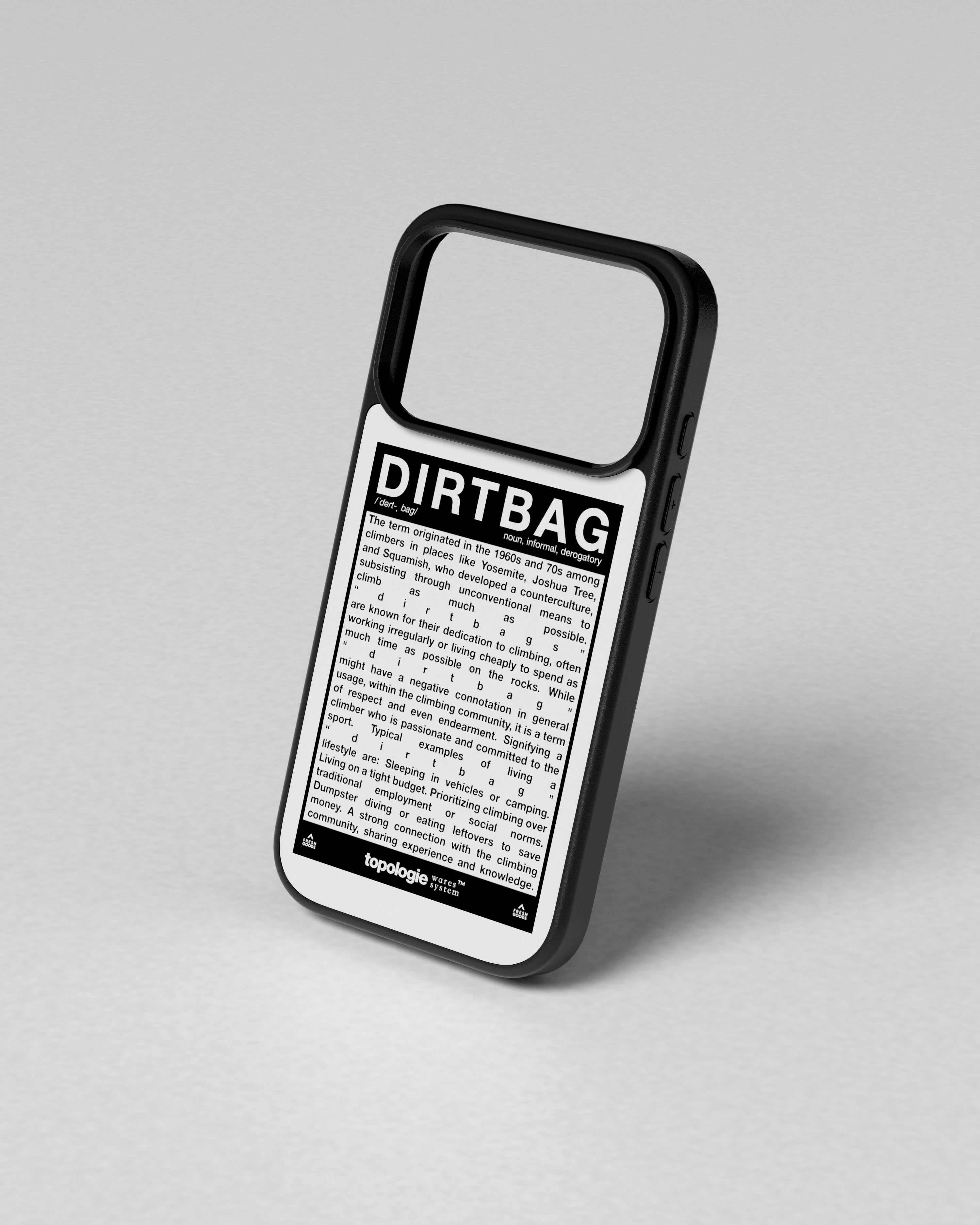 Siurana Phone Case / Dirt Bag / iPhone 17 Pro