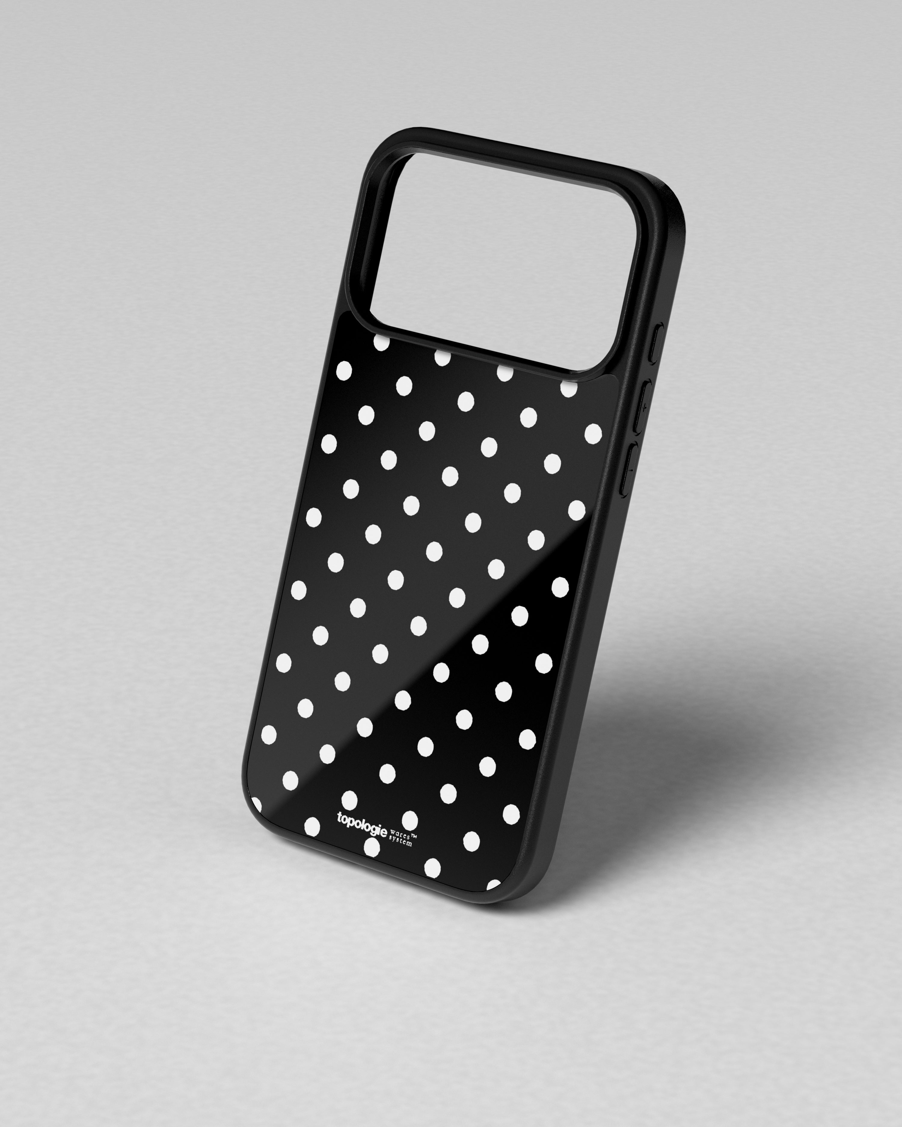 Siurana Phone Case / Mono Dots / White Polka / iPhone 17 Pro Max