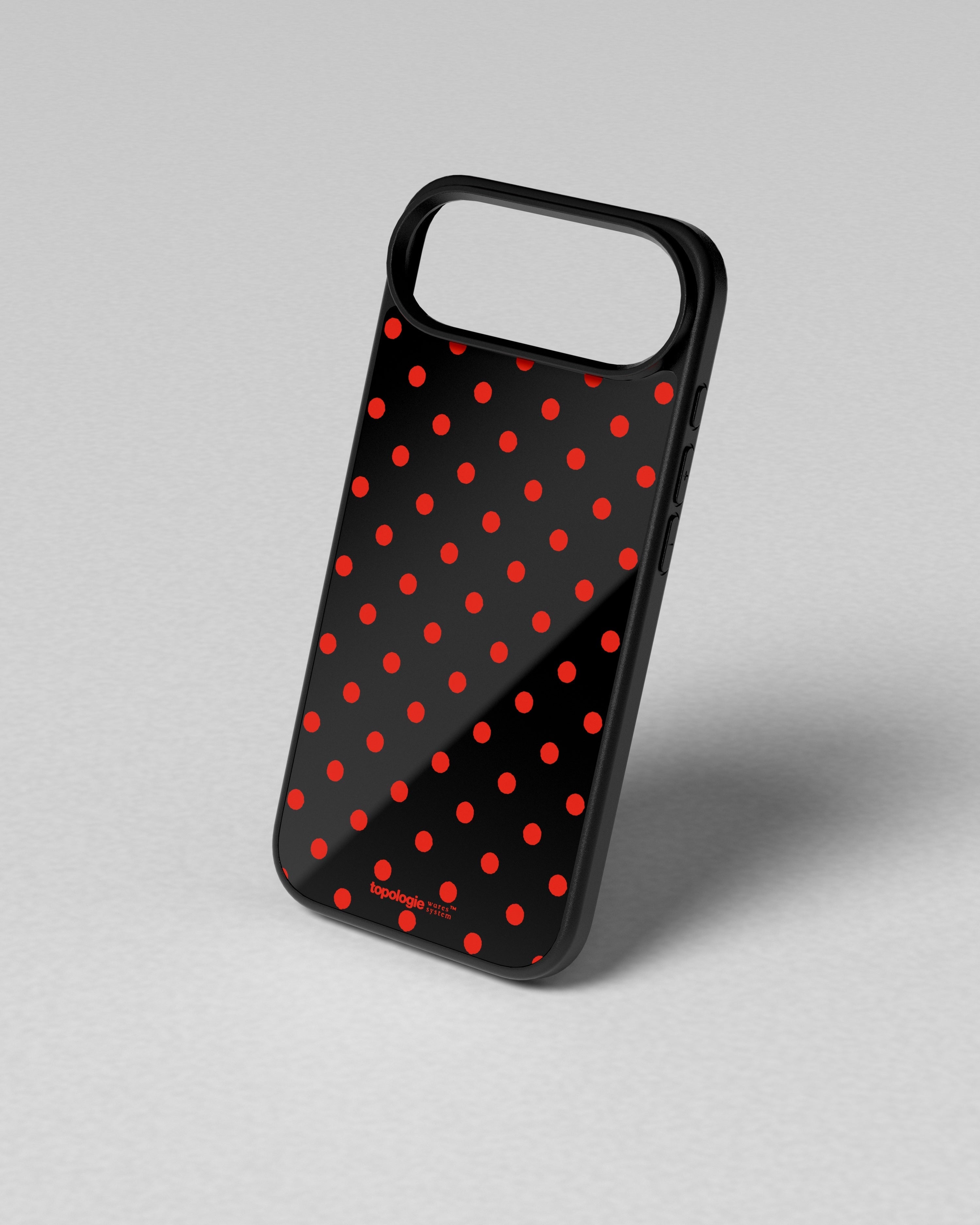 Siurana Phone Case / Mono Dots / Red Polka / iPhone Air