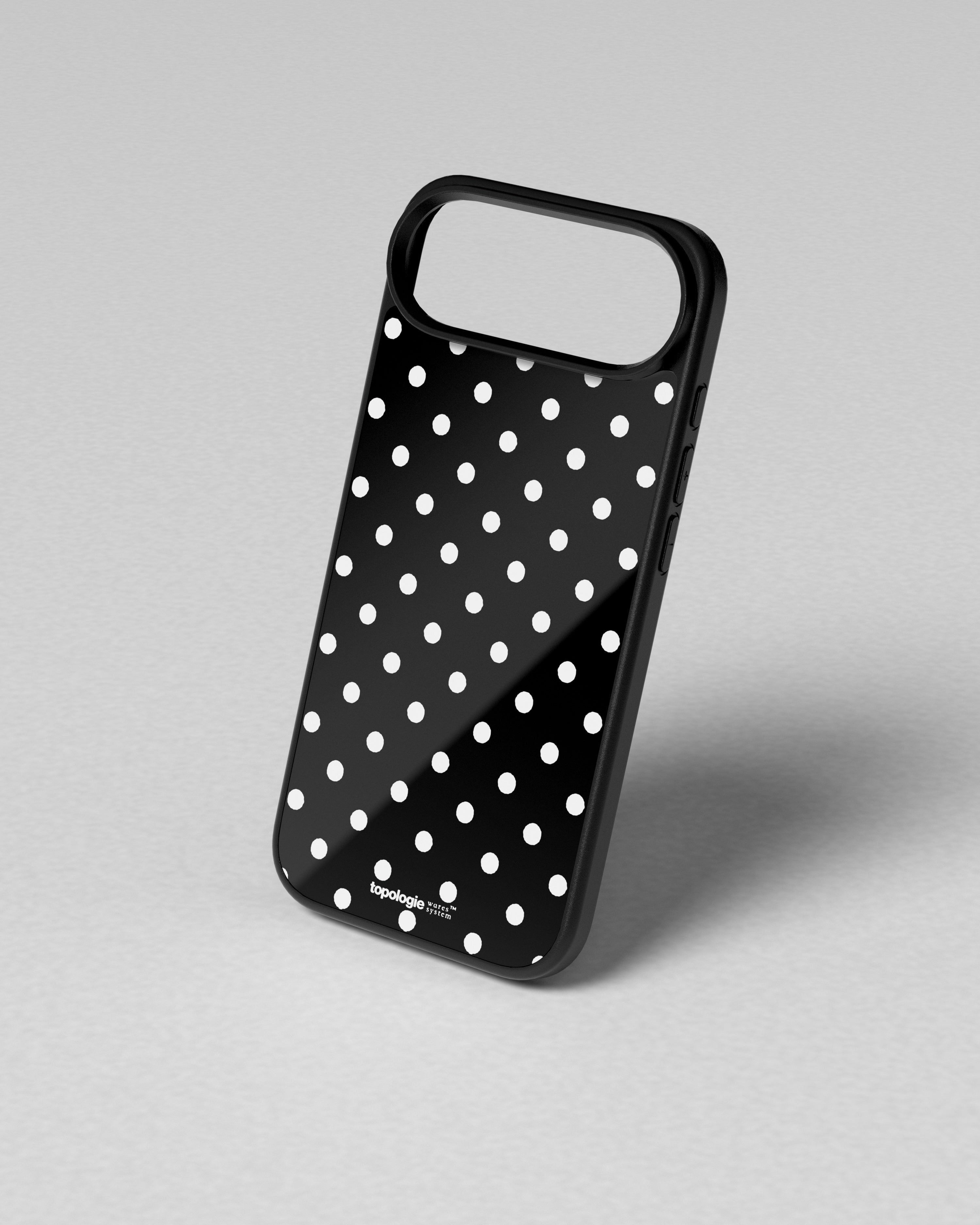 Siurana Phone Case / Mono Dots / White Polka / iPhone Air