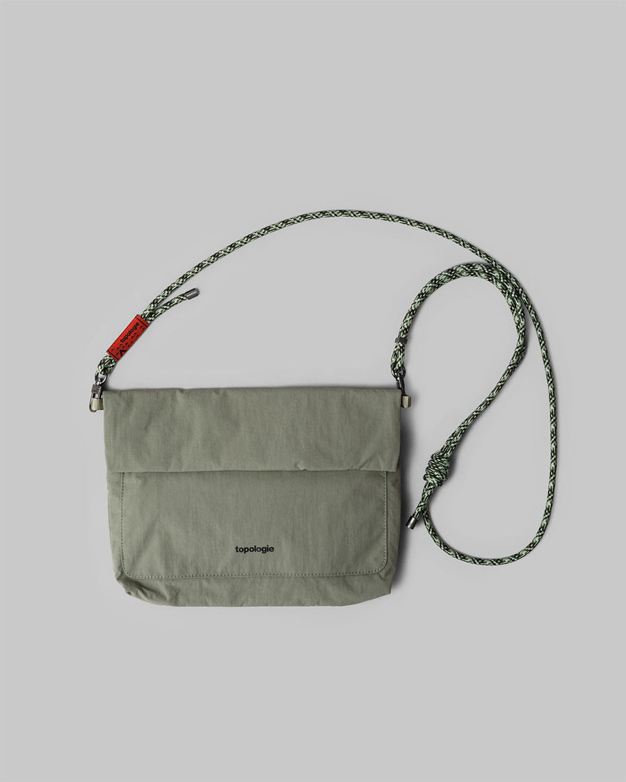 Musette Medium / Moss (Papery) / 6.0mm Rope / Olive Camouflage